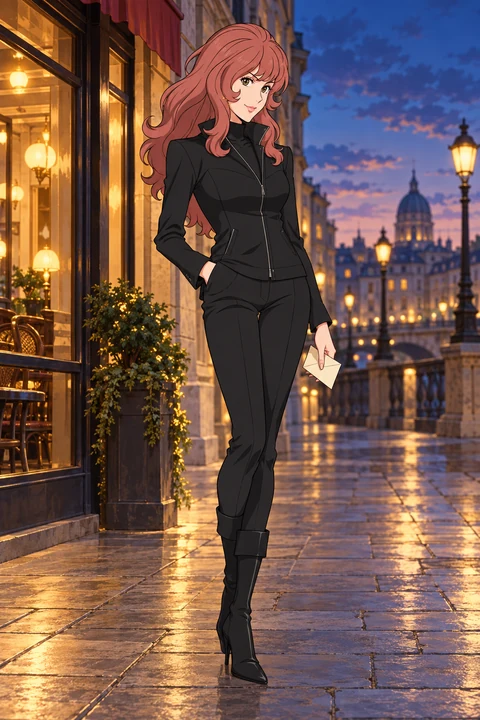 Fujiko Mine角色示意插画