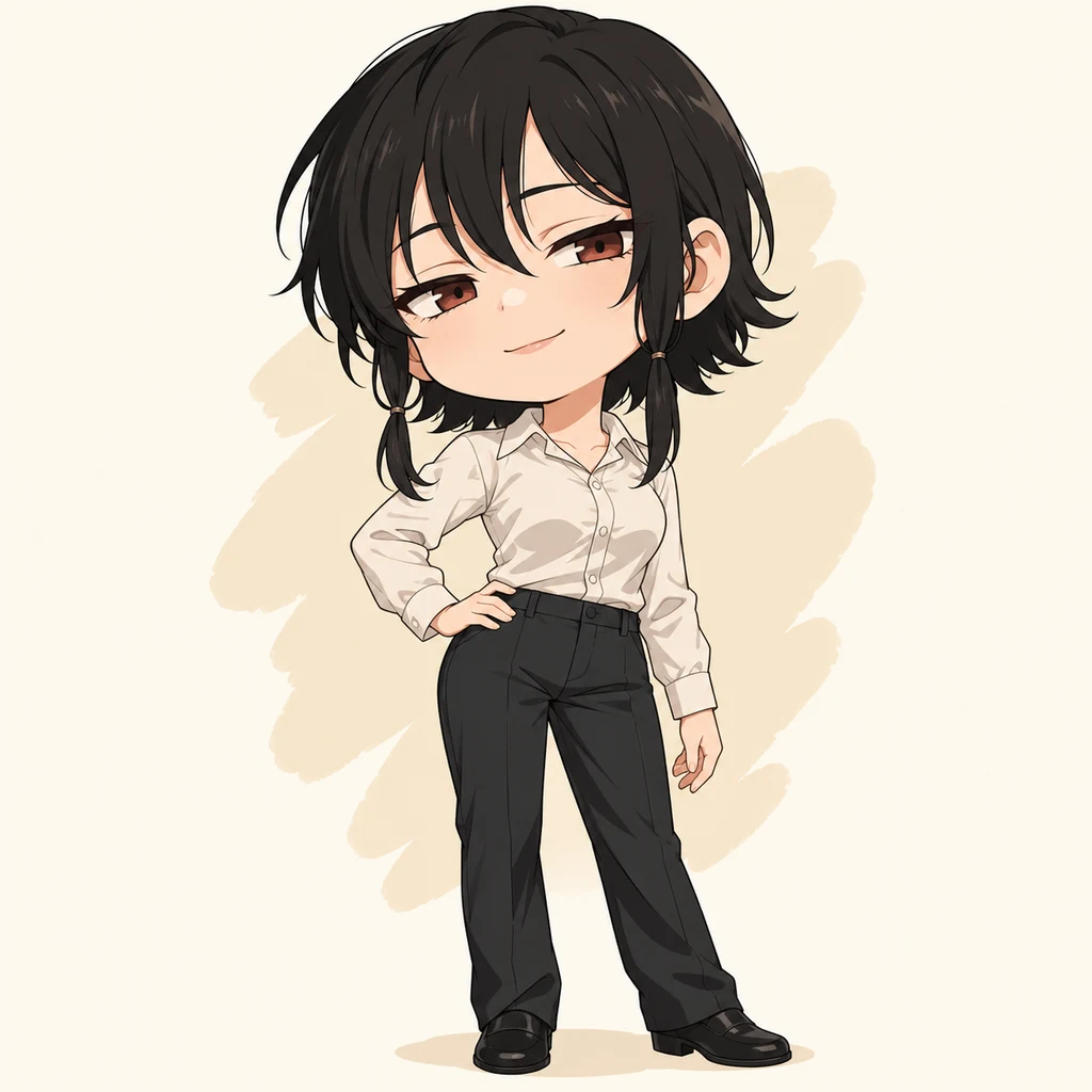 Fumiko Mifune AI 辅助角色插画