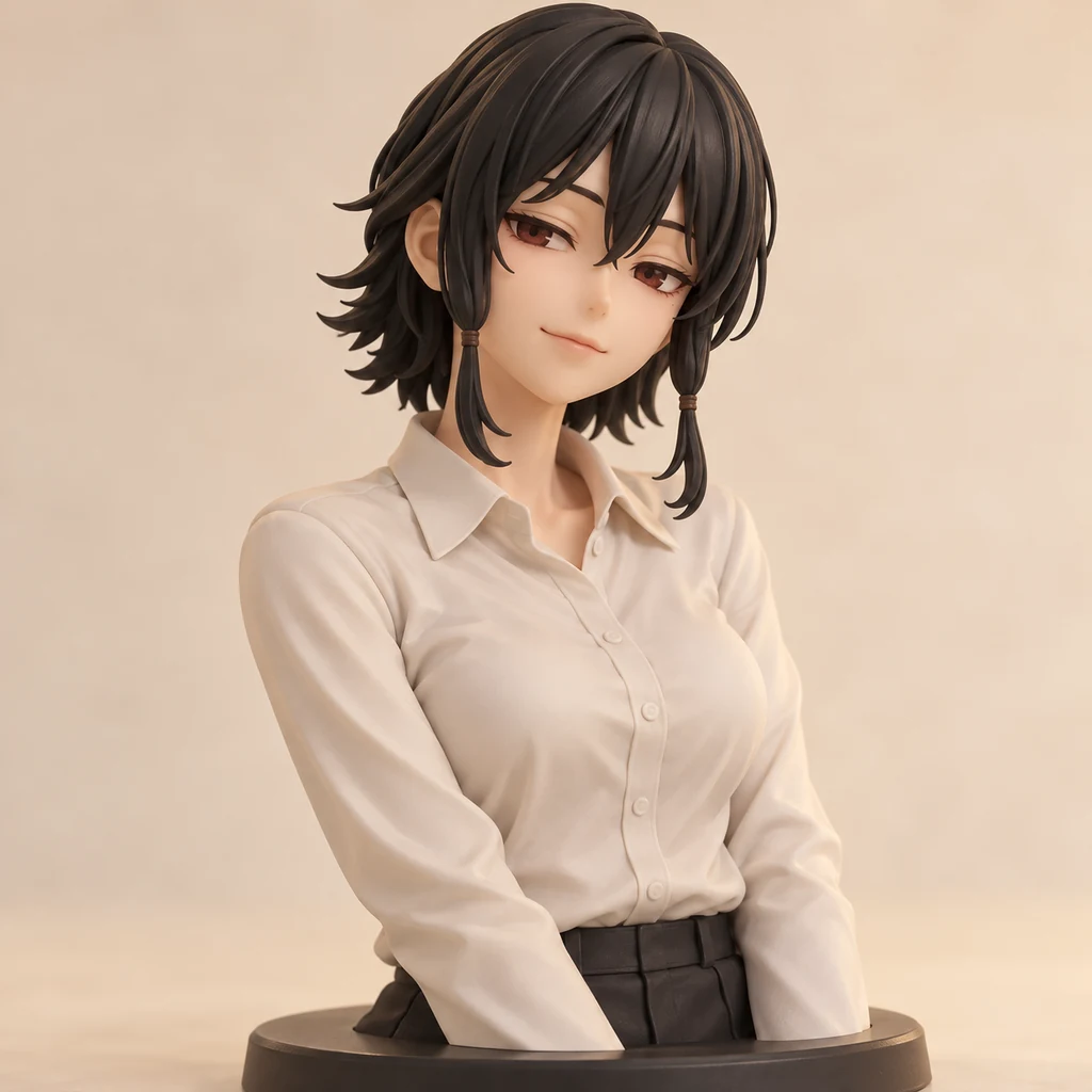 Fumiko Mifune AI 辅助角色插画