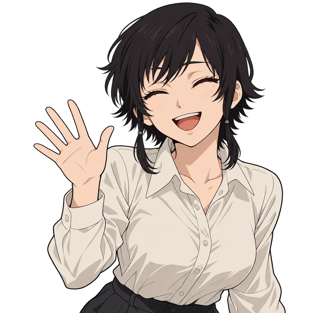 Fumiko Mifune 表情包 1