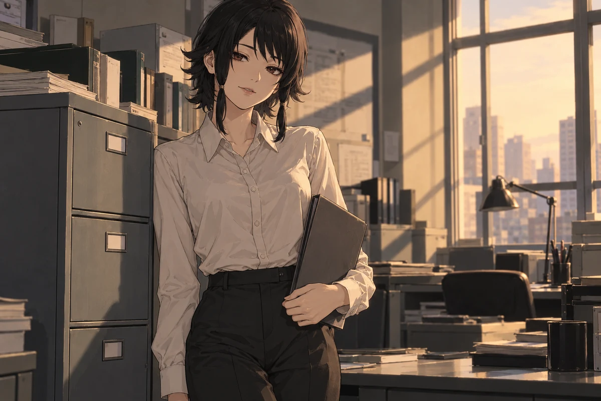 Fumiko Mifune AI 插画