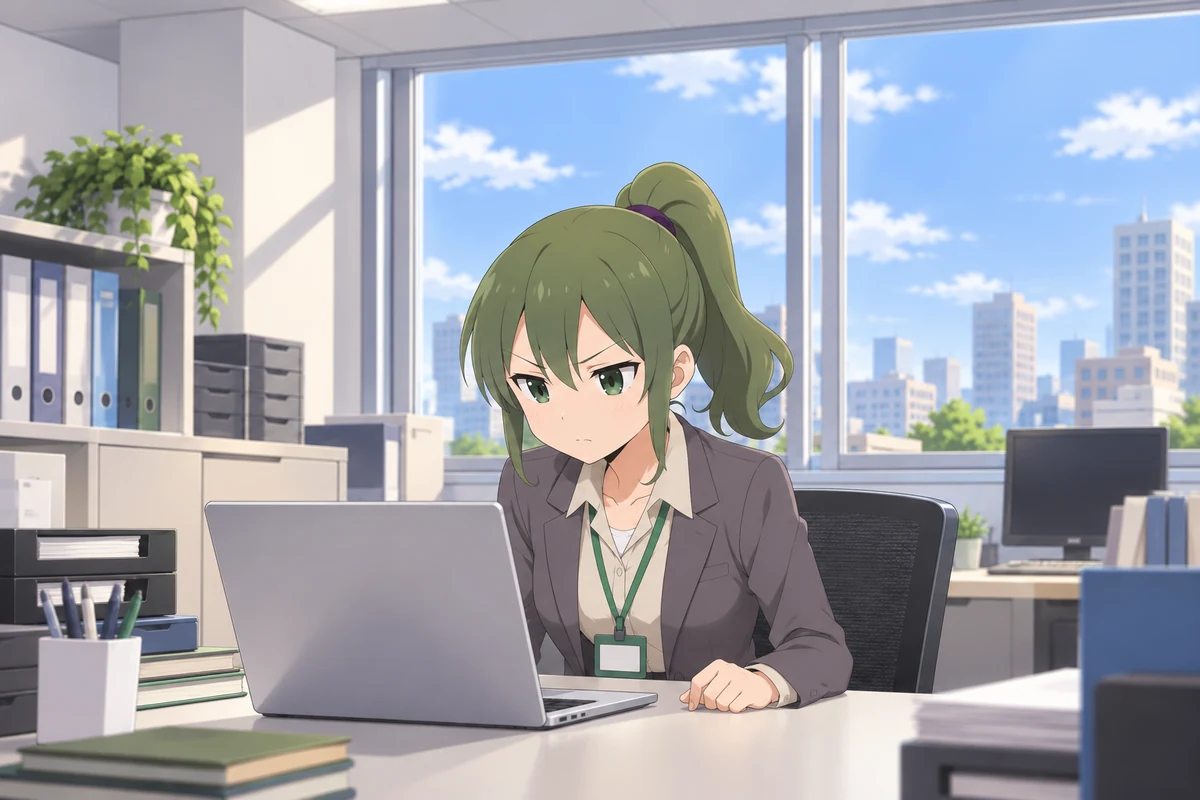 Futaba Igarashi AI 插画