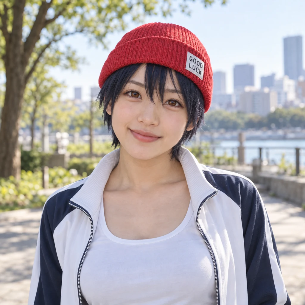 Fuuko Izumo live-action AI portrait