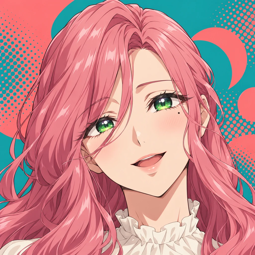 Hahari Hanazono AI 辅助角色插画