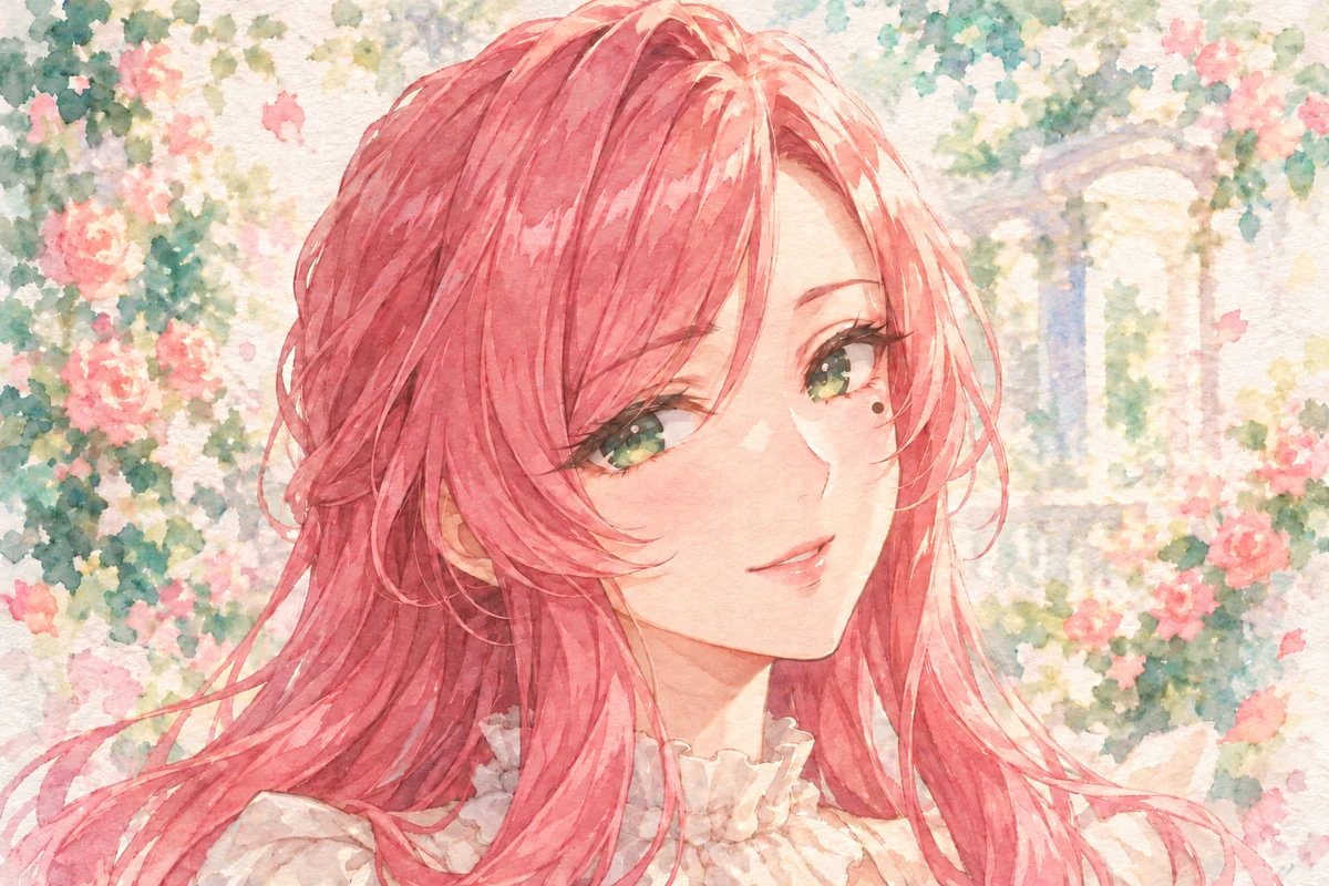 Hahari Hanazono AI 插画