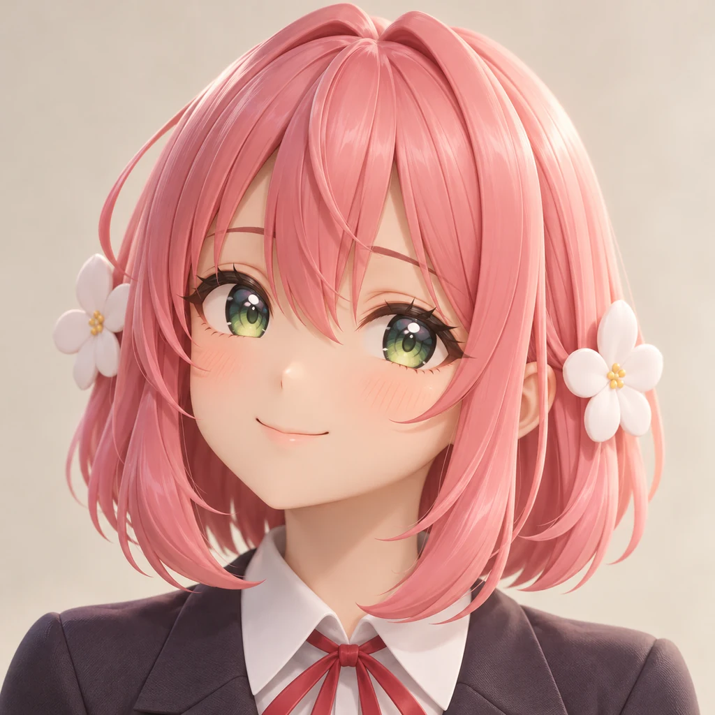 Hakari Hanazono AI 辅助角色插画