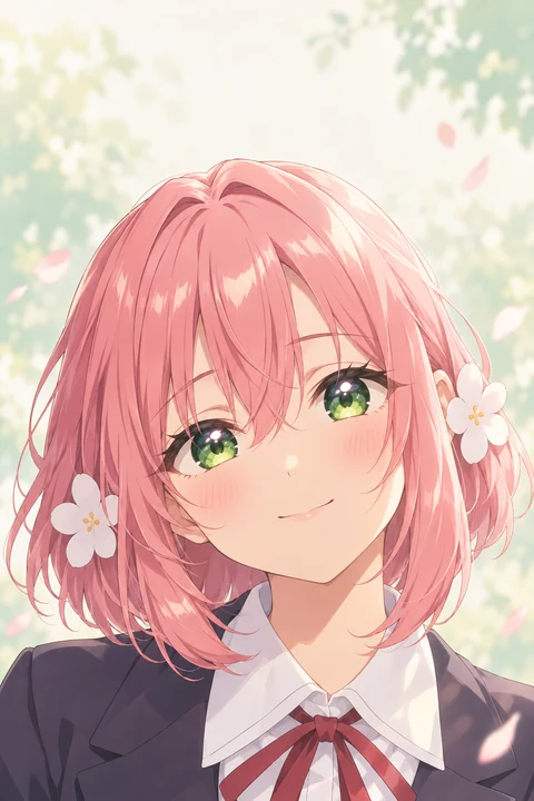 Hakari Hanazono角色示意插画