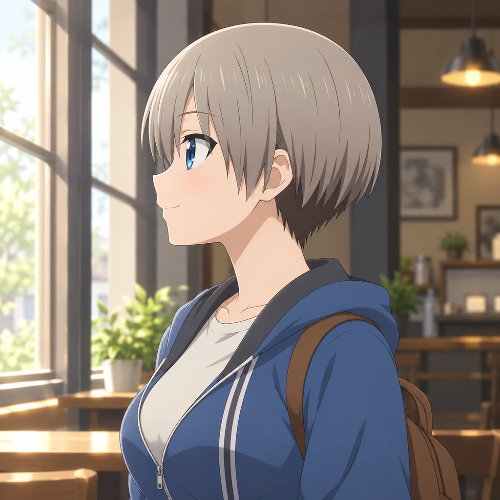 Hana Uzaki AI 辅助角色插画