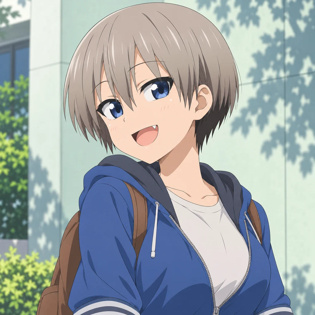 Hana Uzaki AI 辅助角色插画