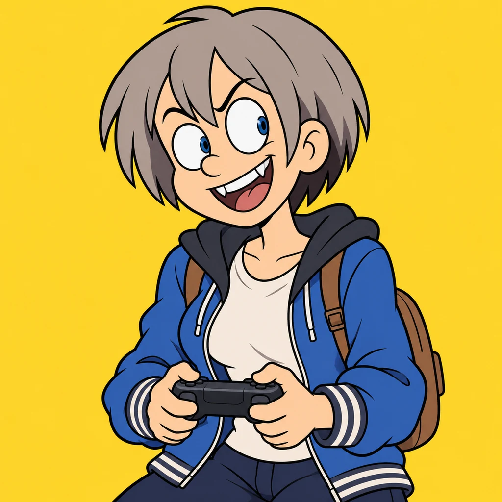 Hana Uzaki AI 辅助角色插画