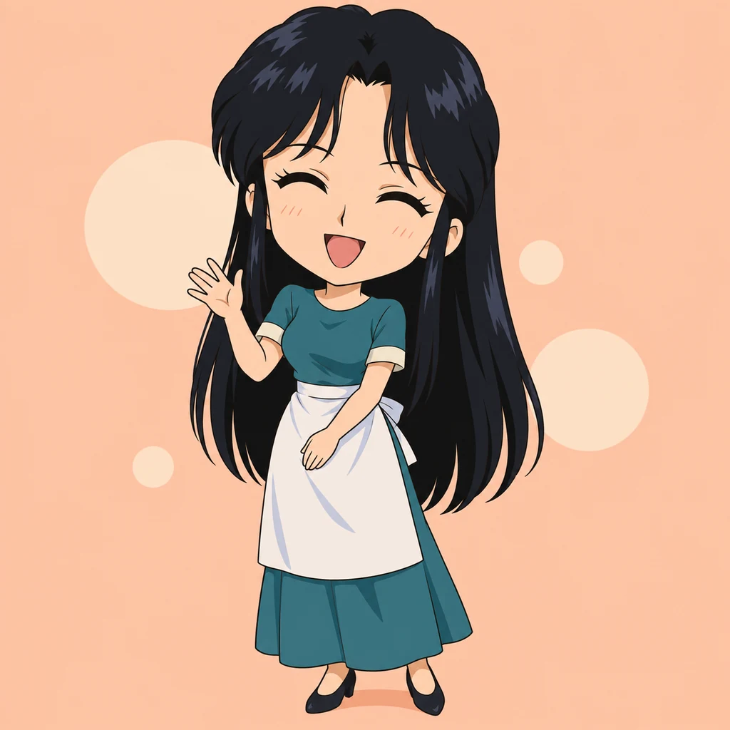 Hitomi Kisugi AI 辅助角色插画