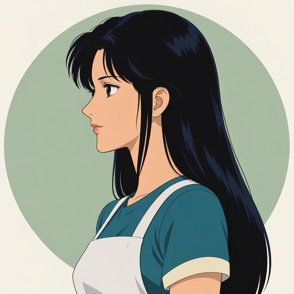 Hitomi Kisugi AI 辅助角色插画