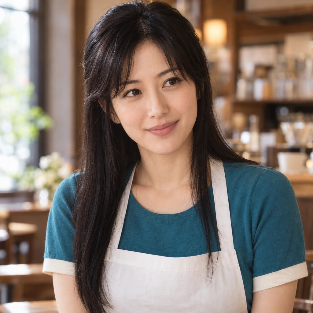 Hitomi Kisugi live-action AI portrait