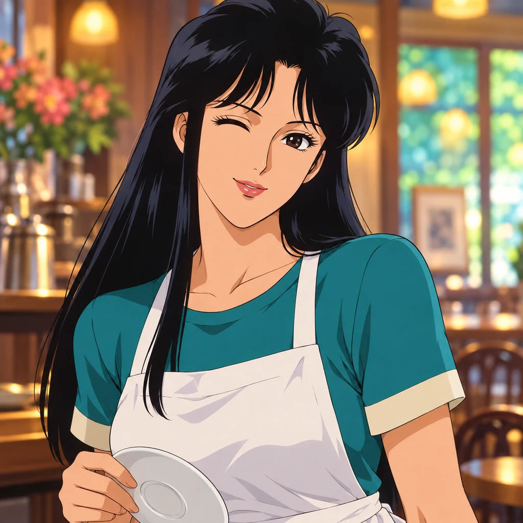 Hitomi Kisugi AI 辅助角色插画