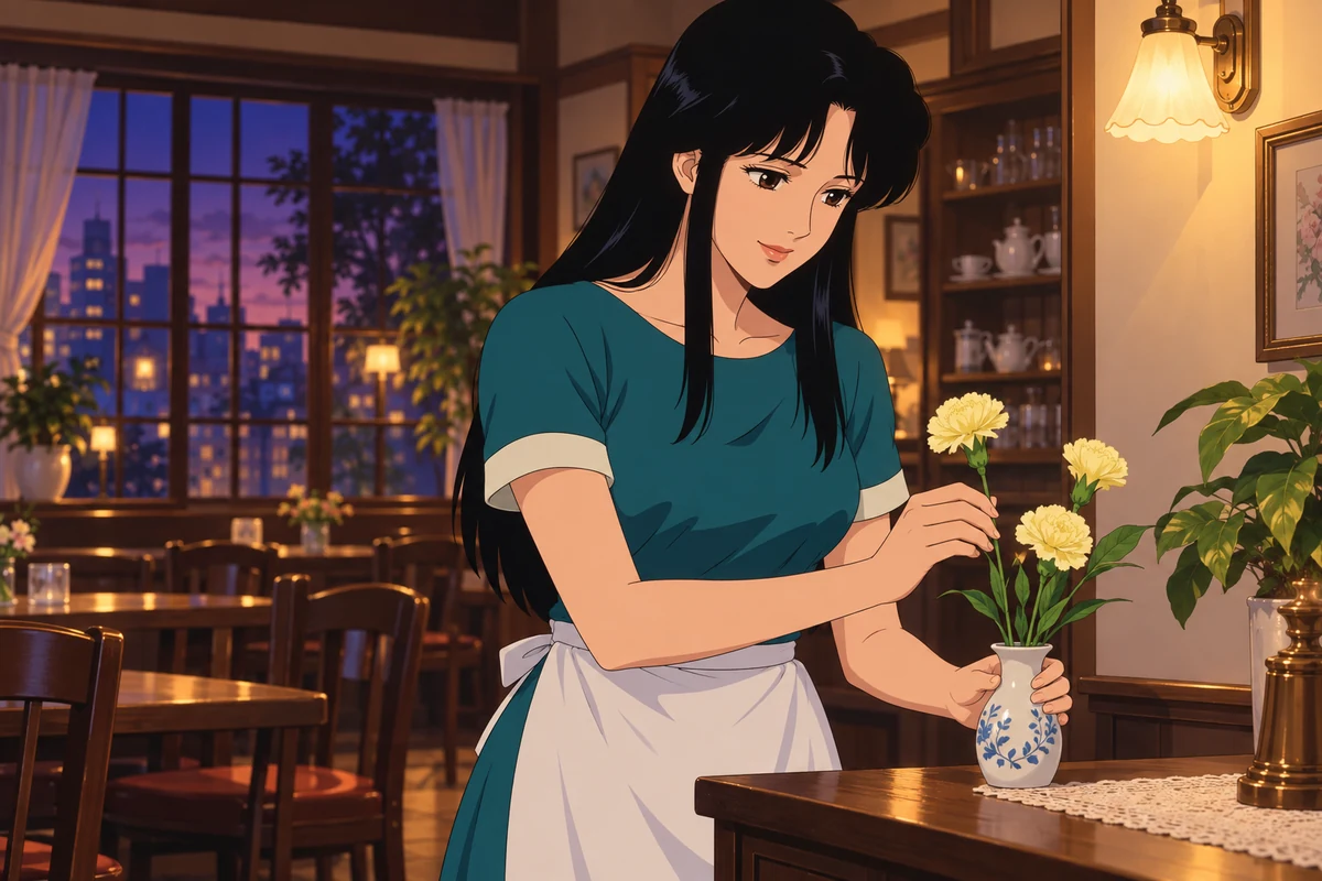Hitomi Kisugi AI 插画