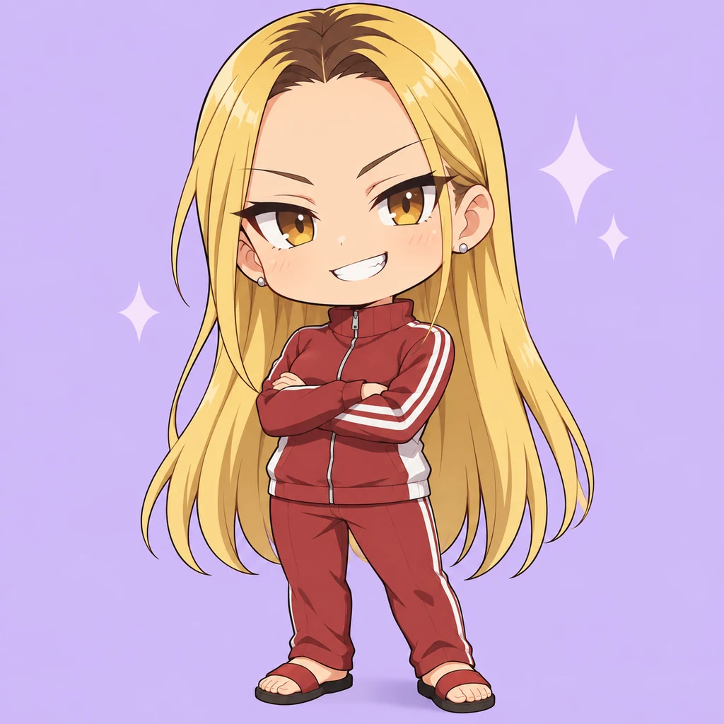 Hitomi Koshigaya AI 辅助角色插画