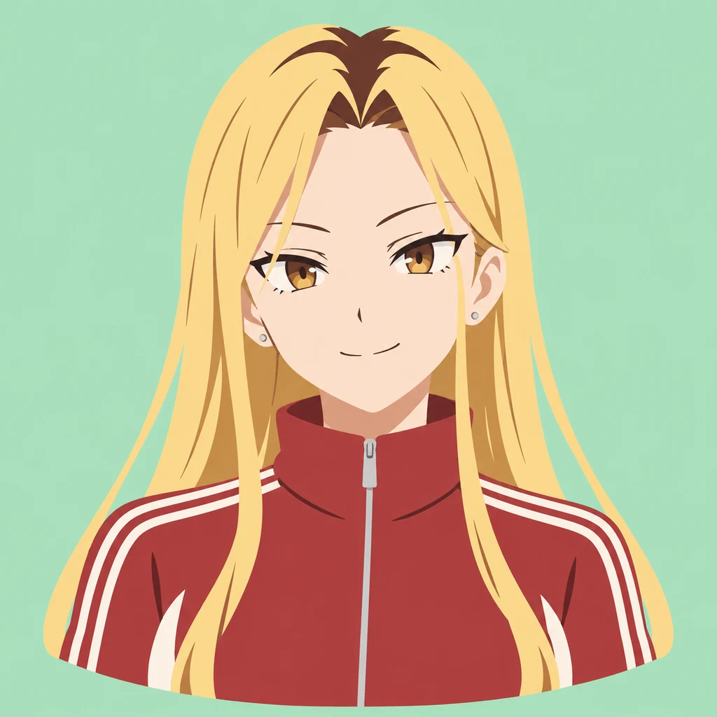 Hitomi Koshigaya AI 辅助角色插画