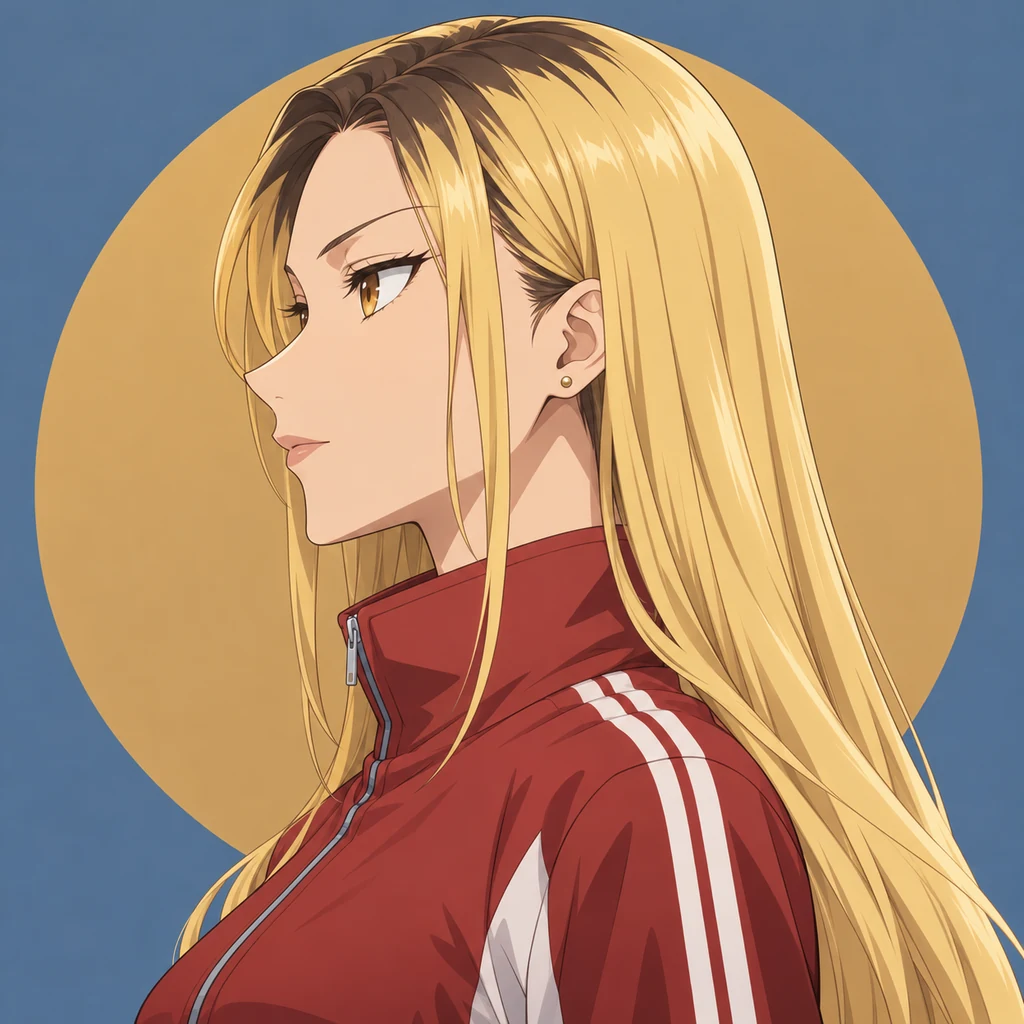 Hitomi Koshigaya AI 辅助角色插画