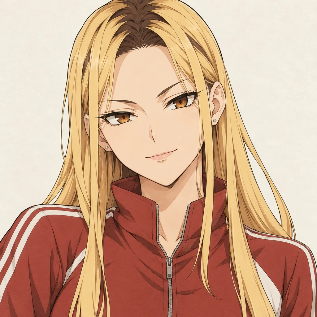 Hitomi Koshigaya AI 辅助角色插画