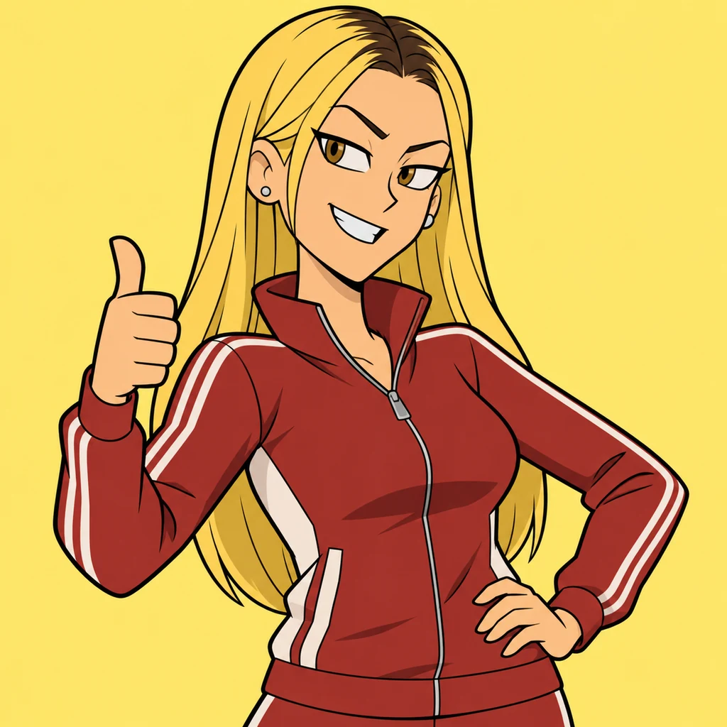 Hitomi Koshigaya AI 辅助角色插画