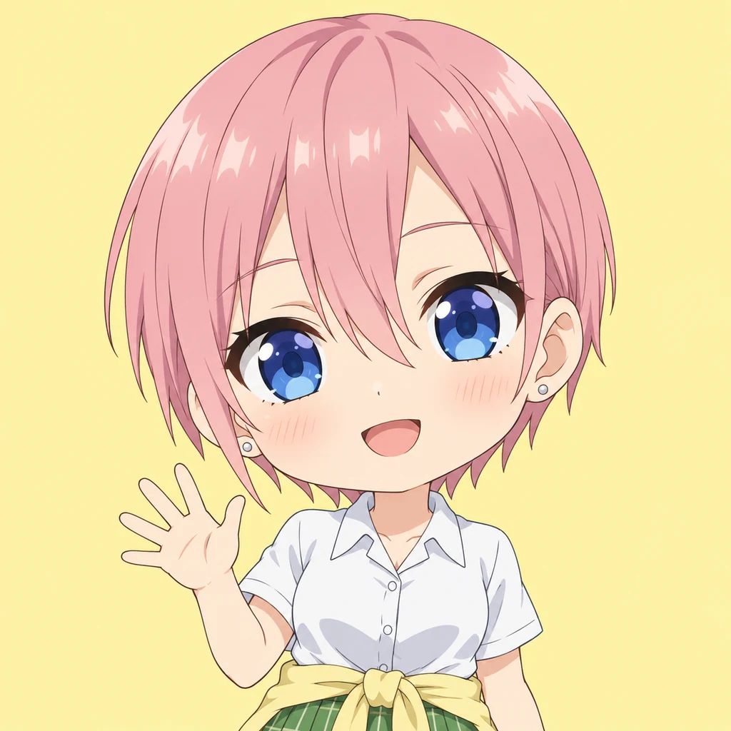 Ichika Nakano AI 辅助角色插画