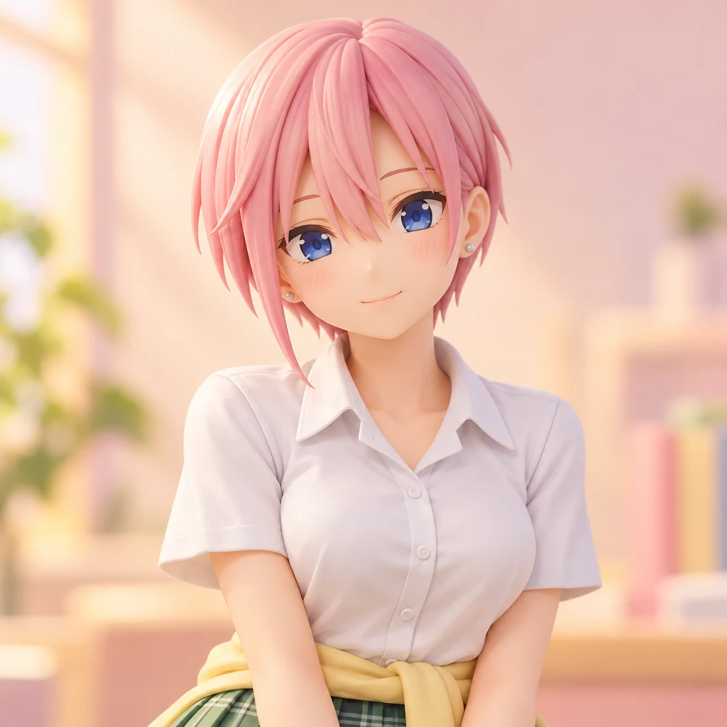 Ichika Nakano AI 辅助角色插画