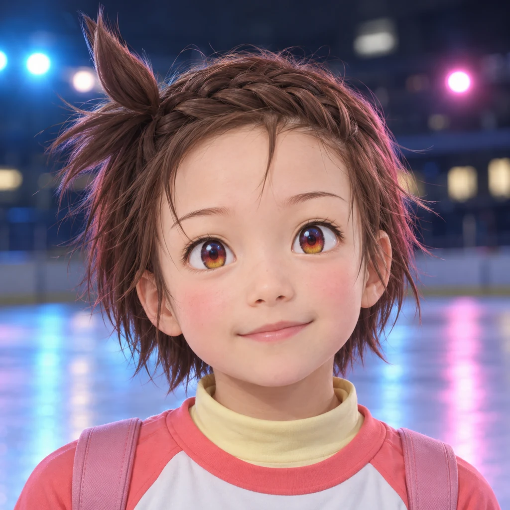 Inori Yuitsuka live-action AI portrait