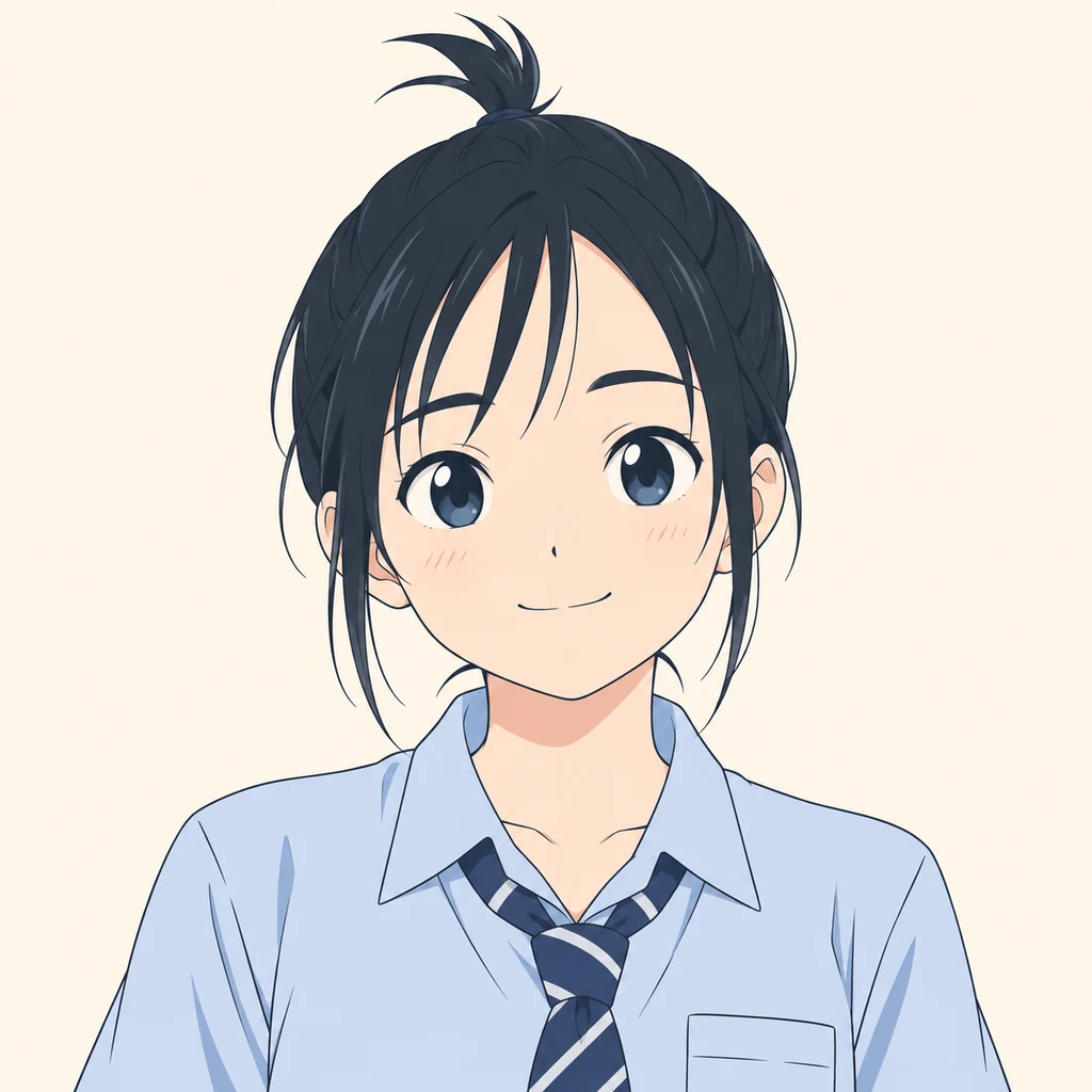 曲 伊咲 AI 辅助角色插画
