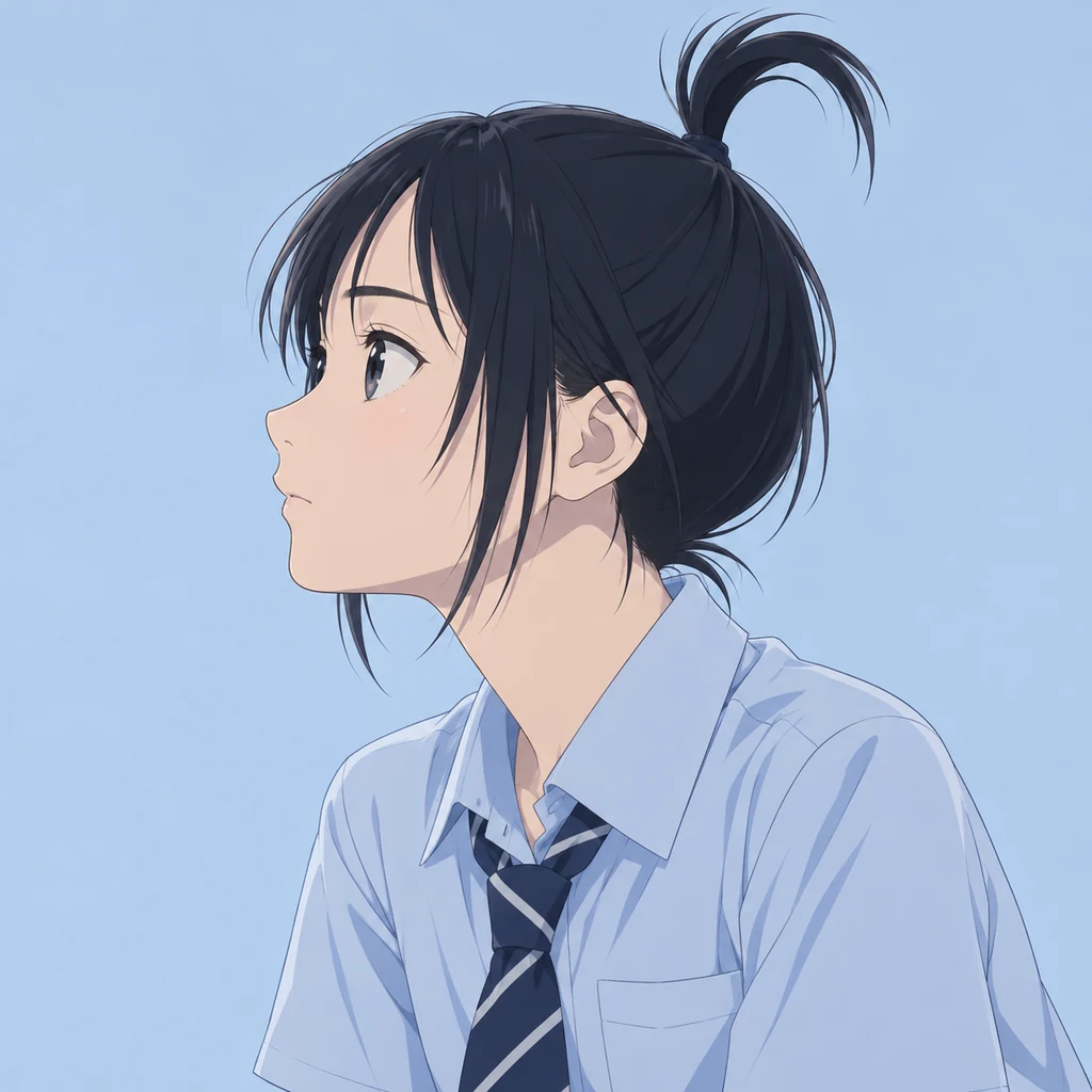 曲 伊咲 AI 辅助角色插画