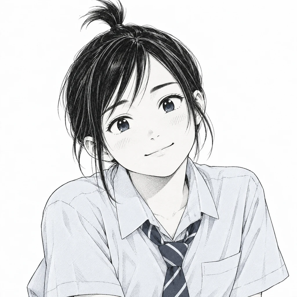 曲 伊咲 AI 辅助角色插画