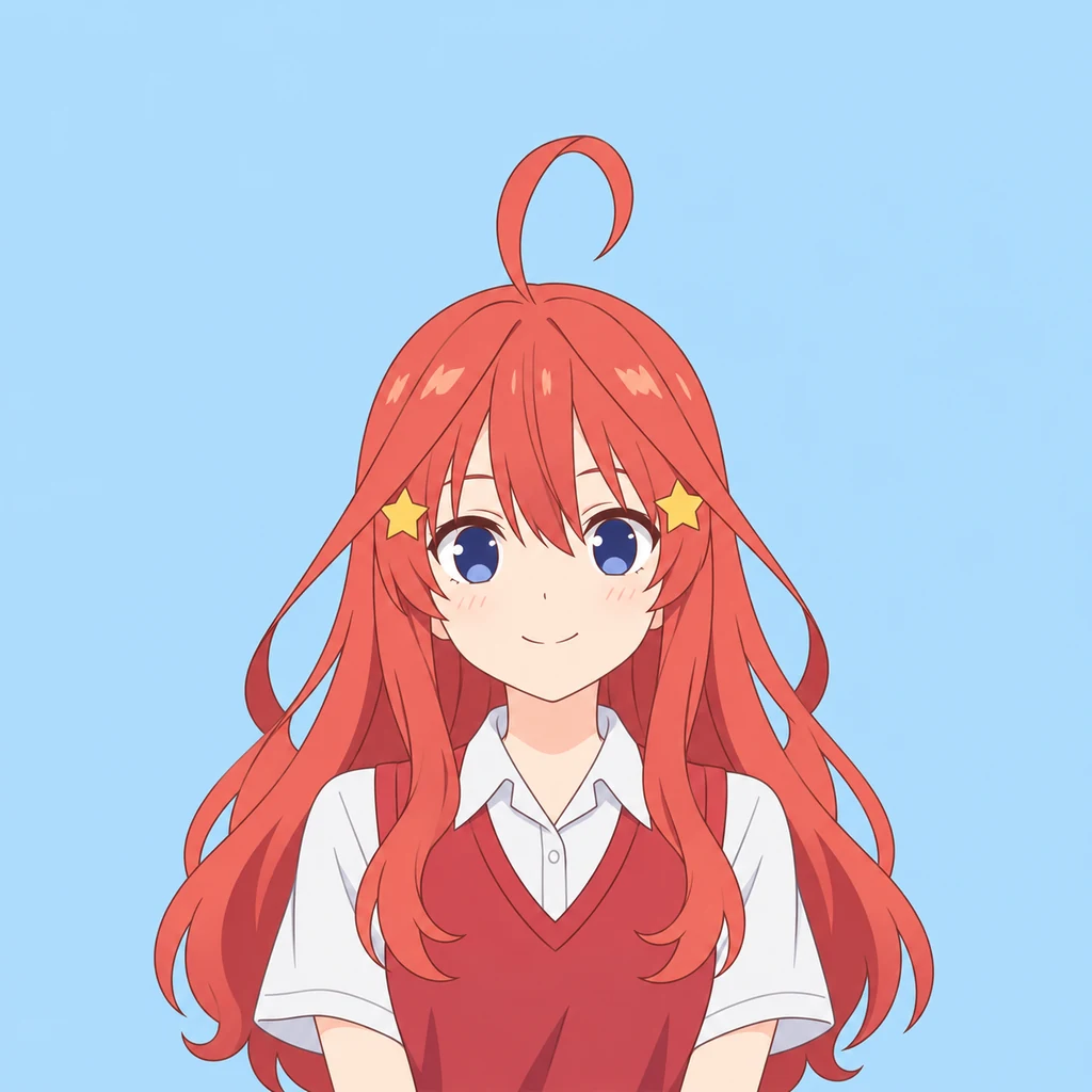 Itsuki Nakano AI 辅助角色插画