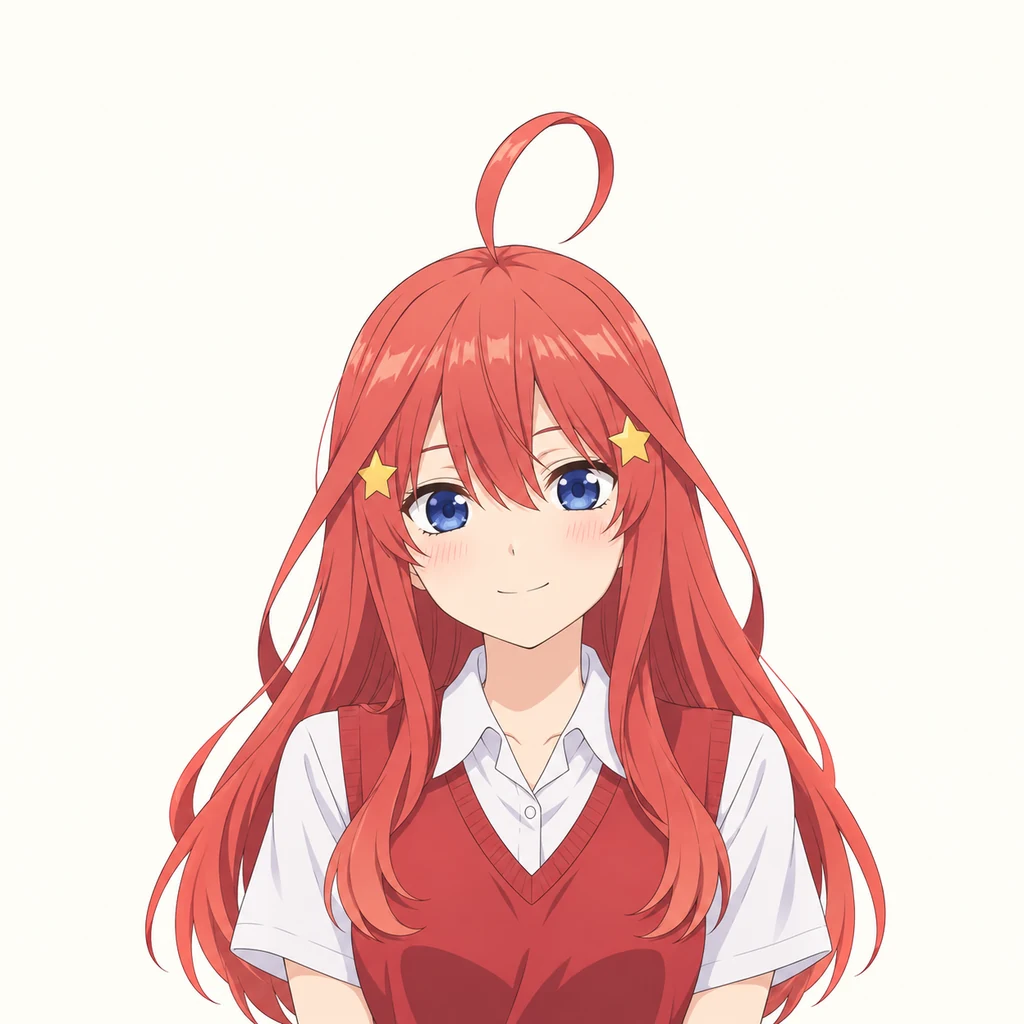 Itsuki Nakano AI 辅助角色插画
