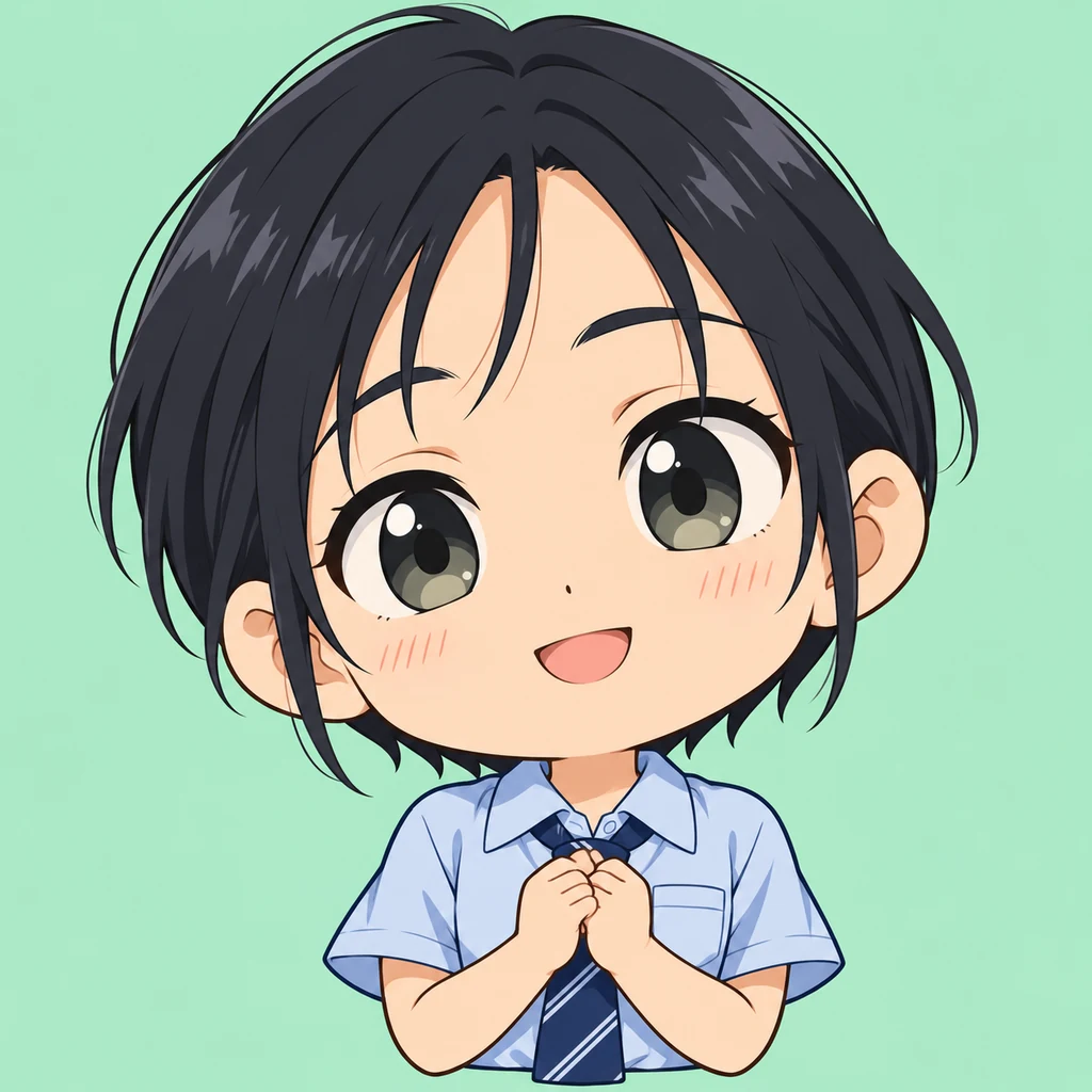 Kanami Anamizu AI 辅助角色插画