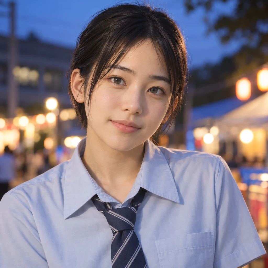 穴水 かなみの実写風AIポートレート