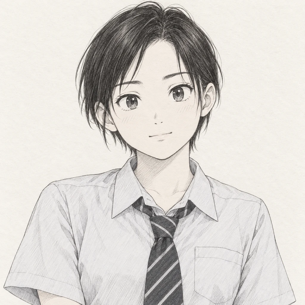 Kanami Anamizu AI 辅助角色插画