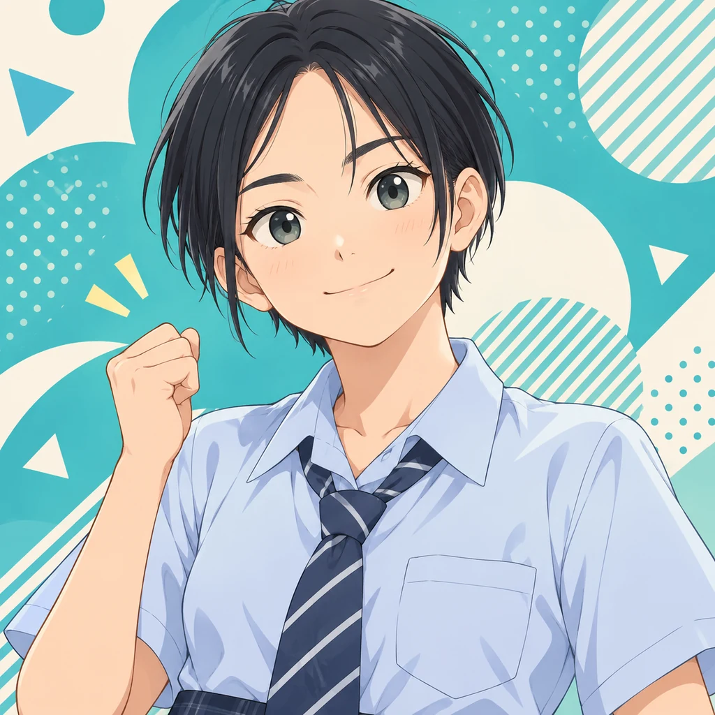Kanami Anamizu AI 辅助角色插画