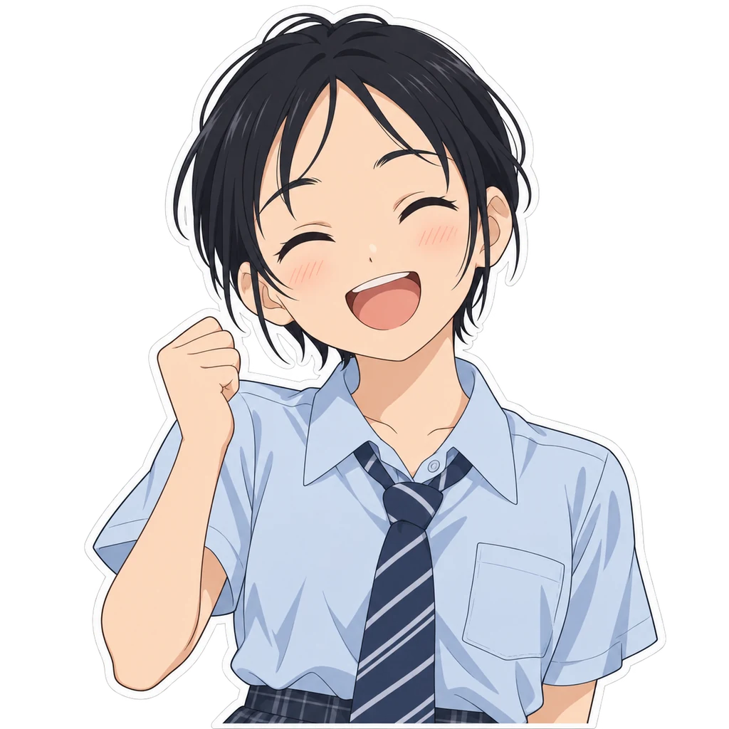 Kanami Anamizu · Reaction sticker