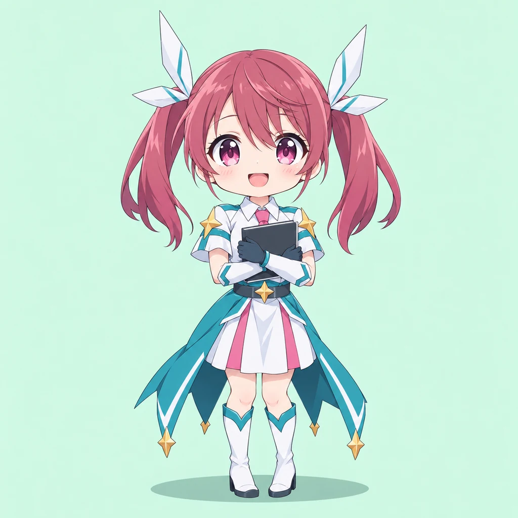 Kana Sakuragi AI 辅助角色插画
