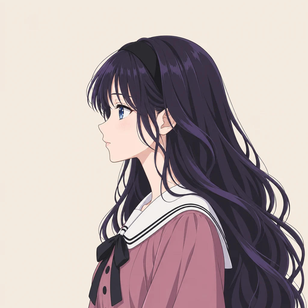 와구리 카오루코 AI 辅助角色插画