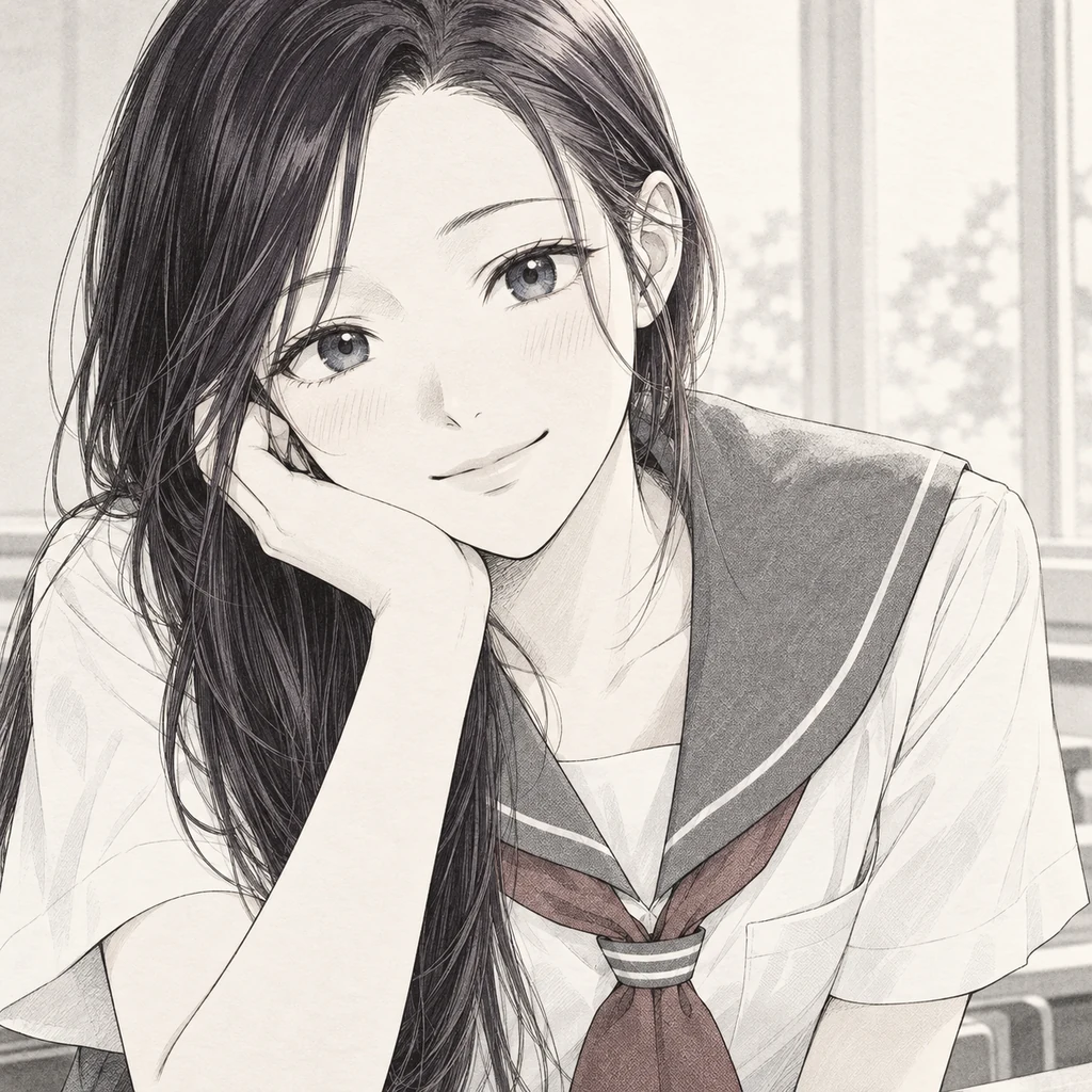 Karen Moriya AI 辅助角色插画
