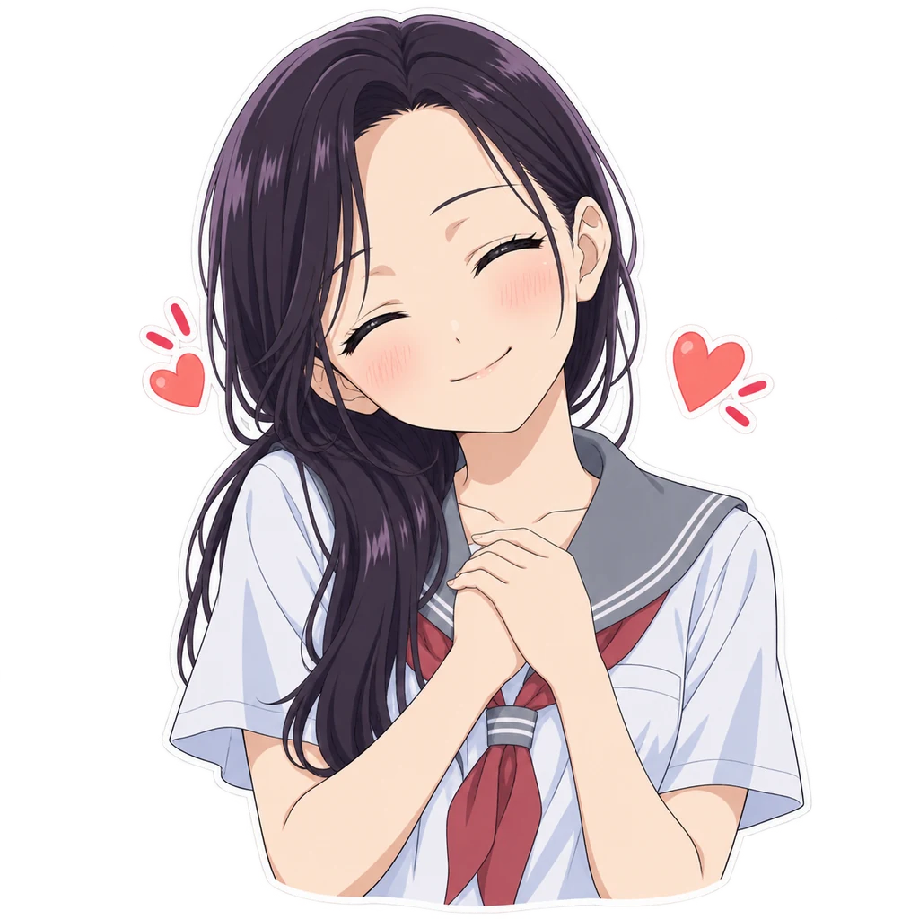 Karen Moriya 表情包 6