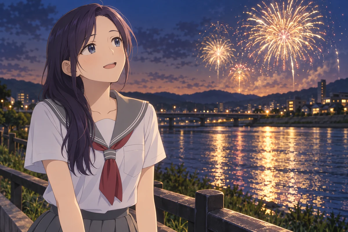 Karen Moriya AI 插画