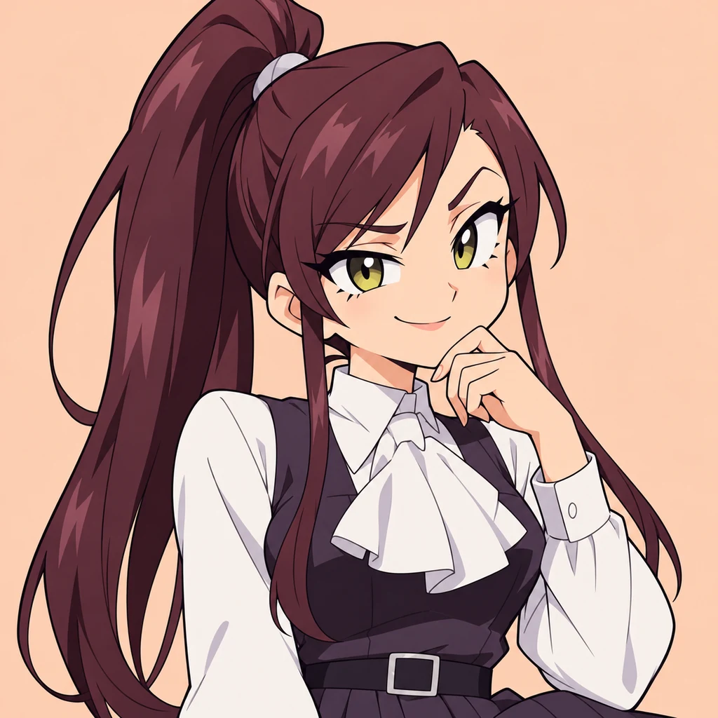 土呂瀞騎士華 AI 辅助角色插画