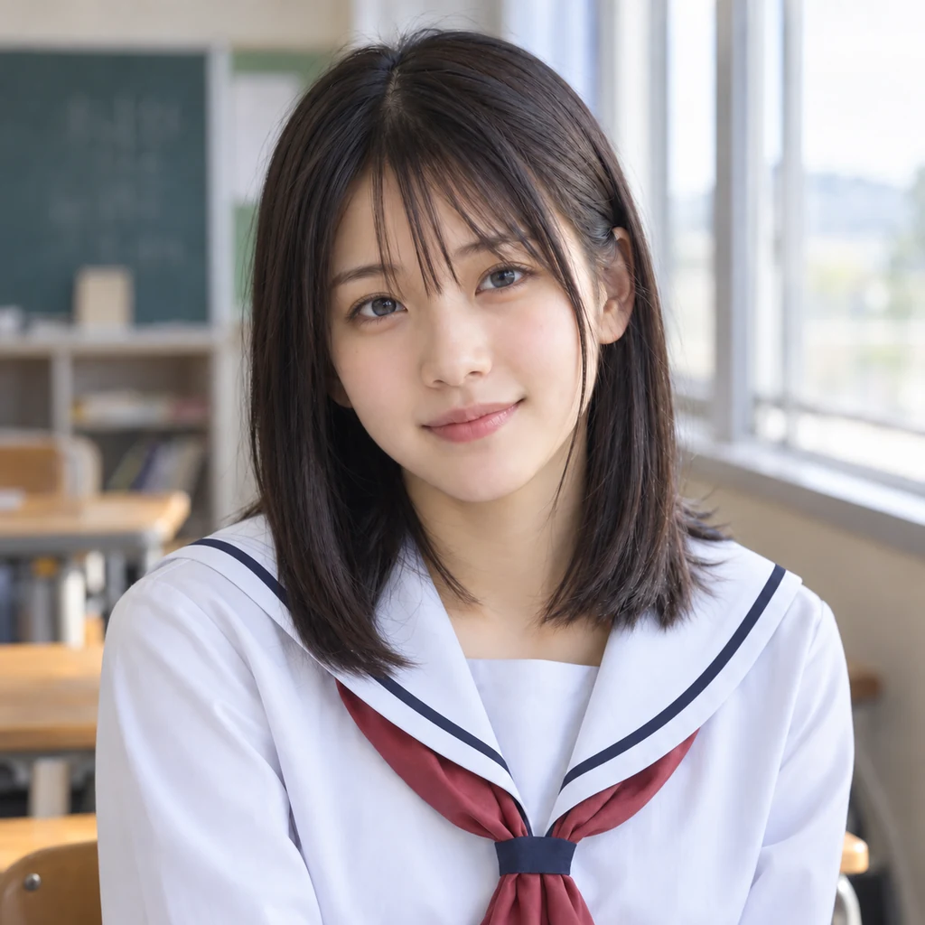 Kiyoko Yoshida live-action AI portrait
