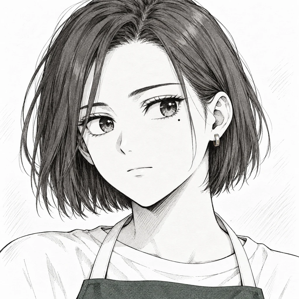 타치바나 코토하 AI 辅助角色插画