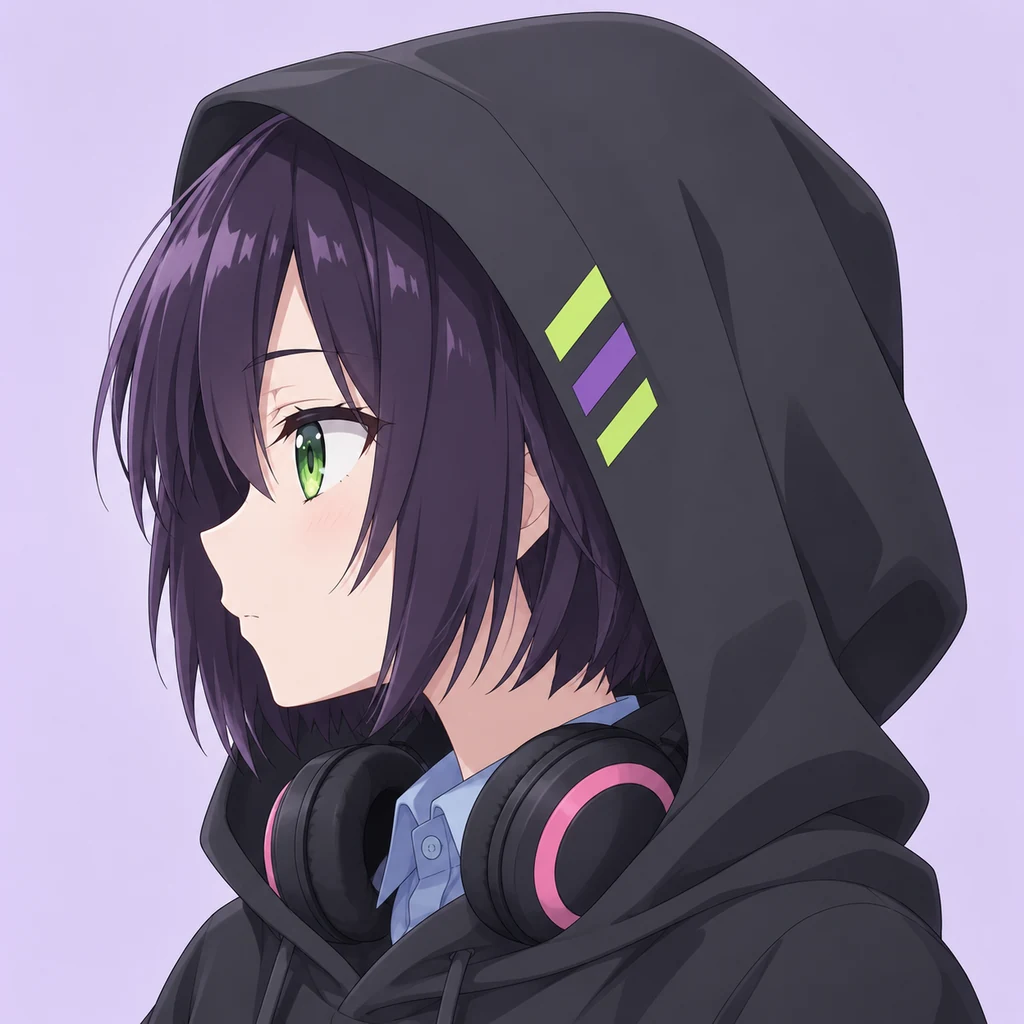 Kurumi Haraga AI 辅助角色插画