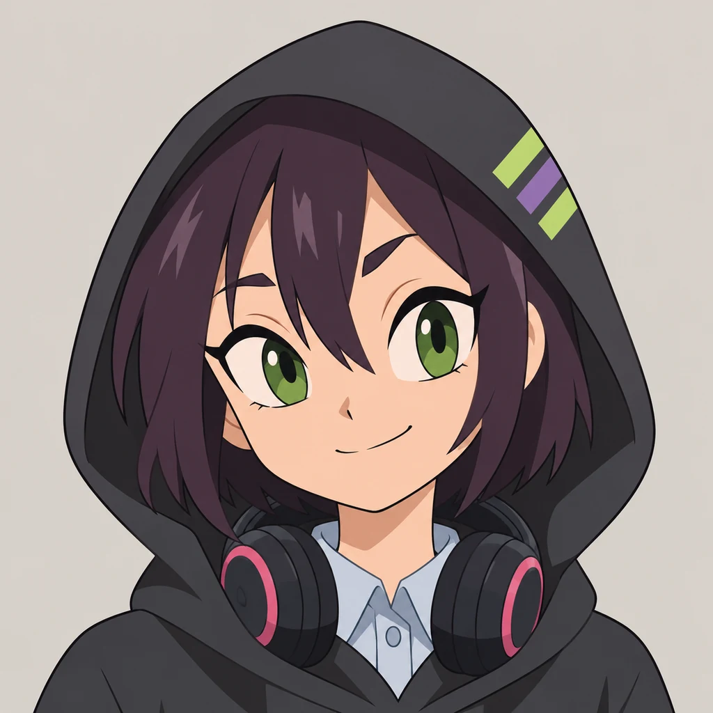 Kurumi Haraga AI 辅助角色插画