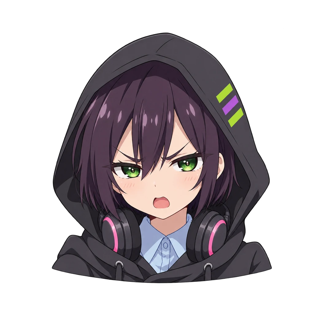Kurumi Haraga 表情包 2