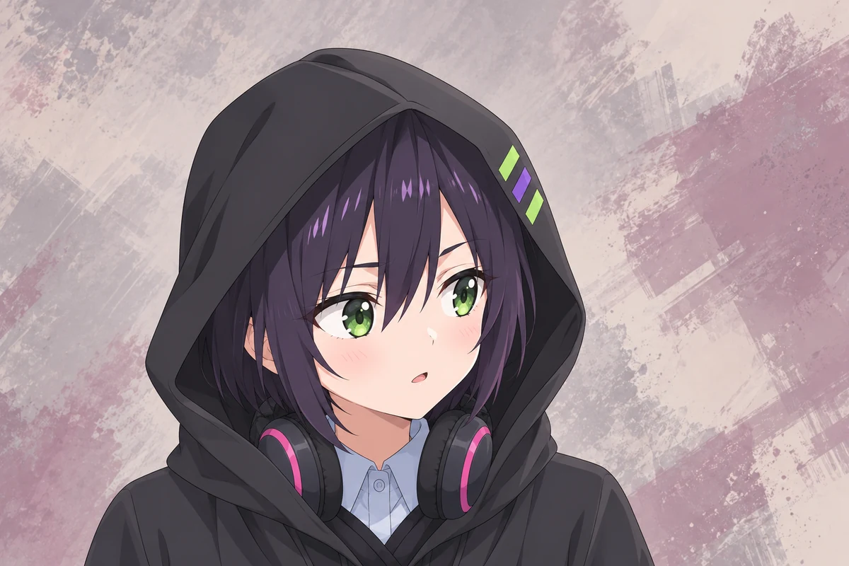 Kurumi Haraga AI 插画