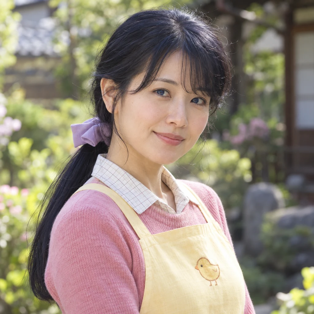 Kyoko Otonashi live-action AI portrait